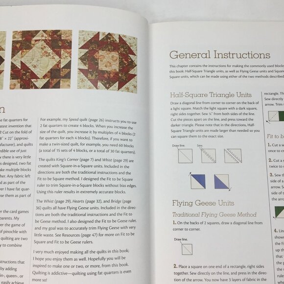 The Quiltmaker's Club Fat Quarter Winners Quilt Book Monique Dillard 11 Patterns - Picture 7 of 11